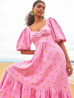Farm Rio pineapple maxi dress